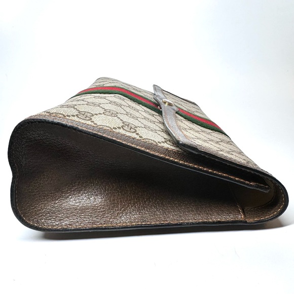 Gucci Ophidia Sherry Line Supreme GG Monogram Clutch - Picture 8 of 15